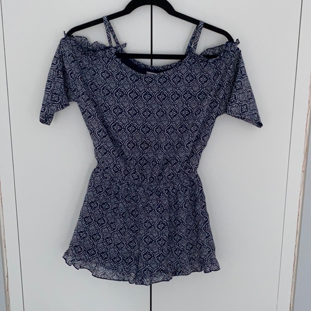 Ella Moss Off The Shoulder Romper